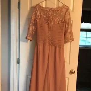 Brand new with tags - dusty rose long dress